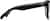 Side view of Square Glasses 4411521 in Black thumbnail