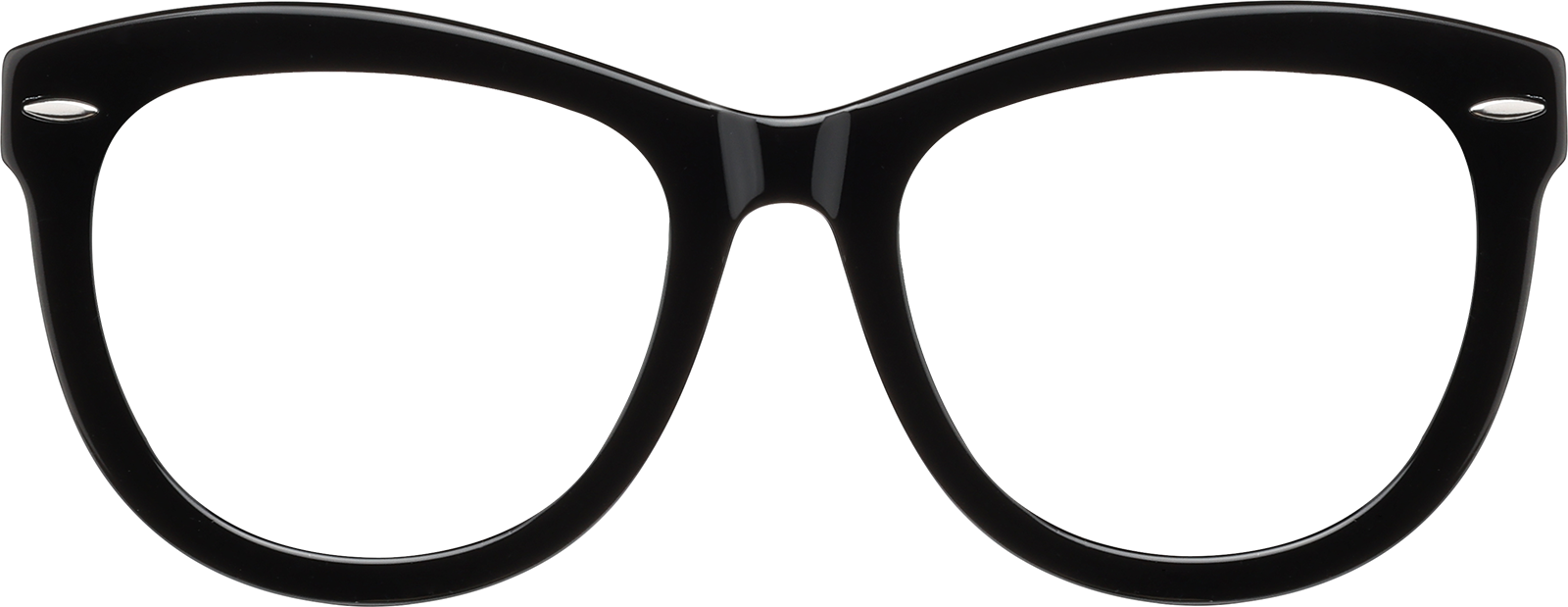 Black Square Glasses #4411521 | Zenni Optical