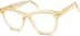 Square Glasses 4411522 in Yellow