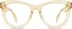 Square Glasses 4411522 in Yellow