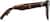 Side view of Square Glasses 4411525 in Tortoiseshell thumbnail