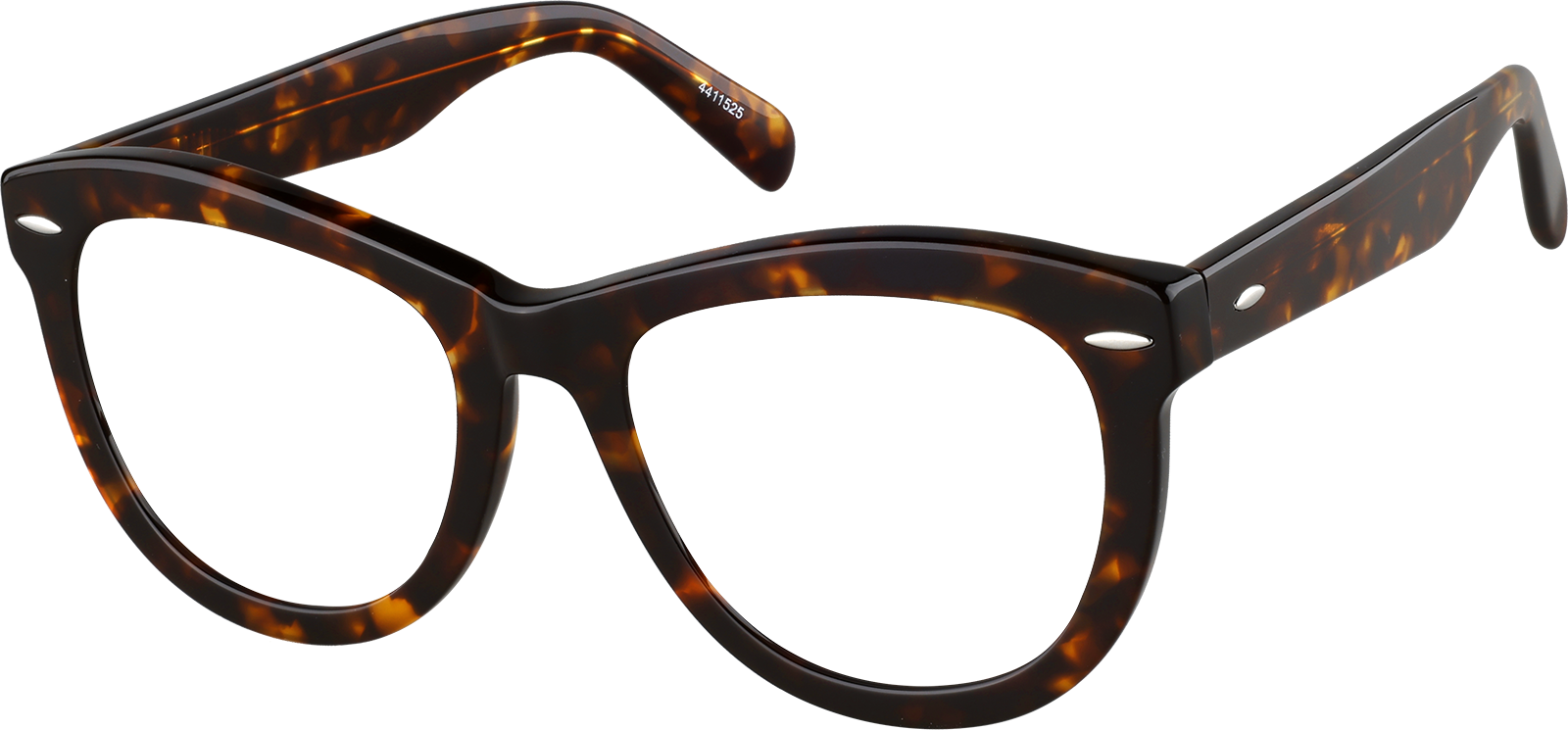 Angle view of Square Glasses 4411525 in Tortoiseshell