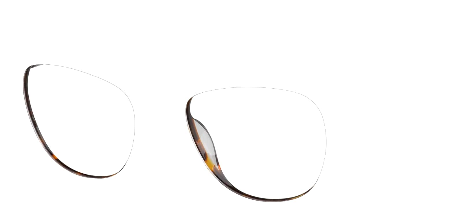 Angle view of Square Glasses 4411525 in Tortoiseshell