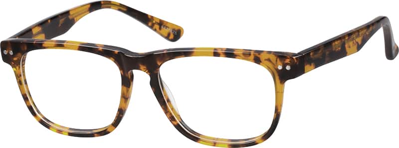 Angle view of Square Glasses 4411825 in Tortoiseshell