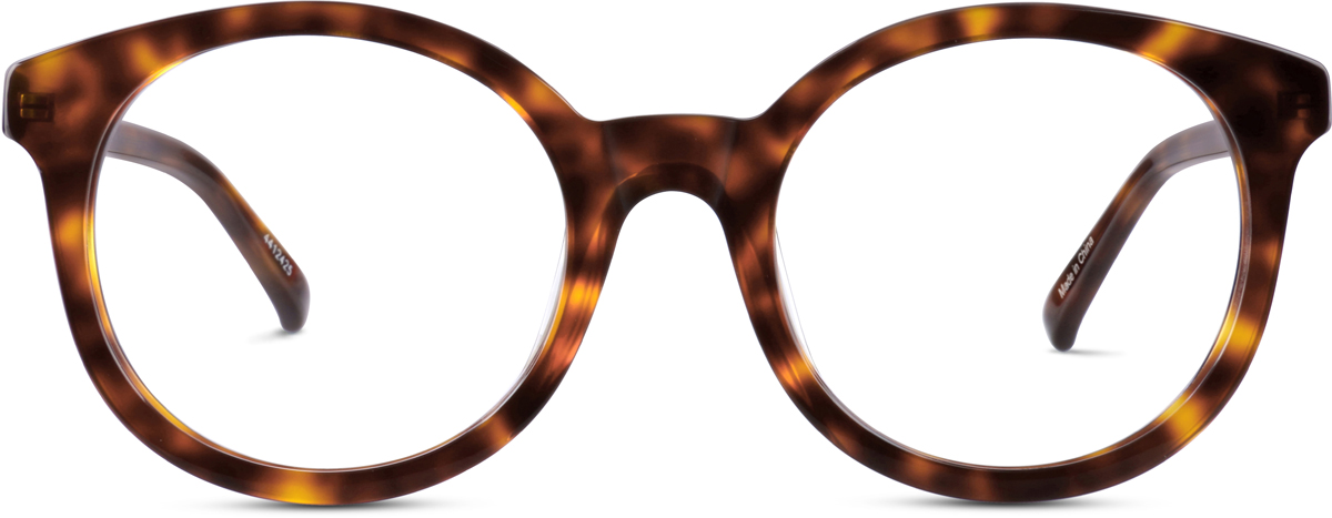 Tortoiseshell Round Glasses
