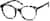 Angle view of Round Glasses 4412431 in Pattern thumbnail