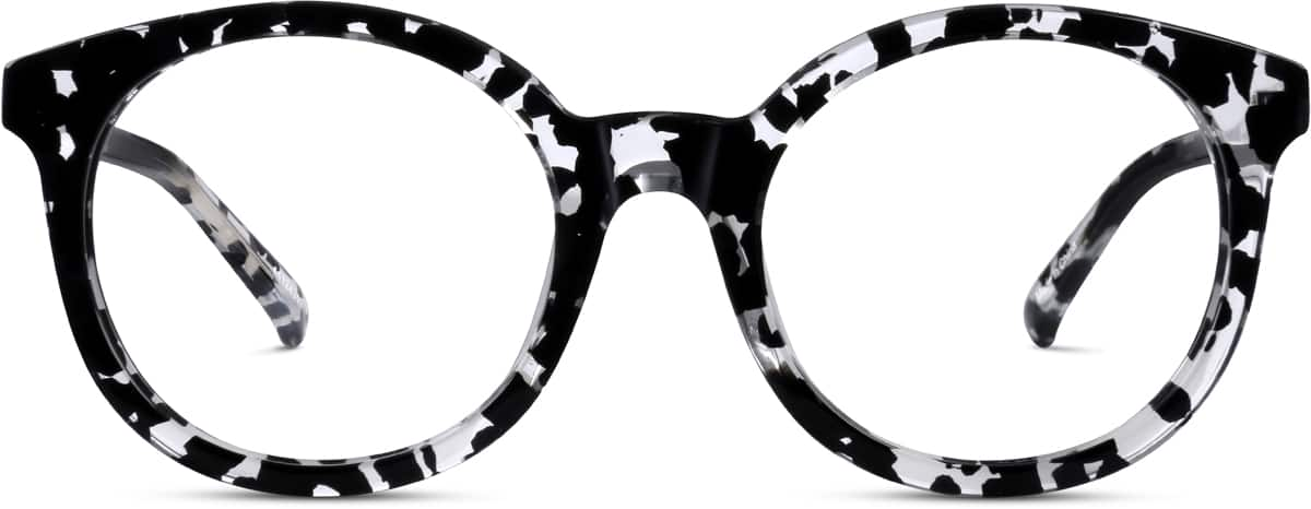 Front view of Round Glasses 4412431 in Pattern