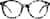 Front view of Round Glasses 4412431 in Pattern thumbnail