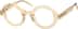Round Glasses 4412522 in Orange
