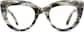 Front view of Cat-Eye Glasses 4412612 in Granite thumbnail