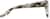 Side view of Cat-Eye Glasses 4412612 in Granite thumbnail