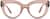 Front view of Cat-Eye Glasses 4412615 in Brown thumbnail