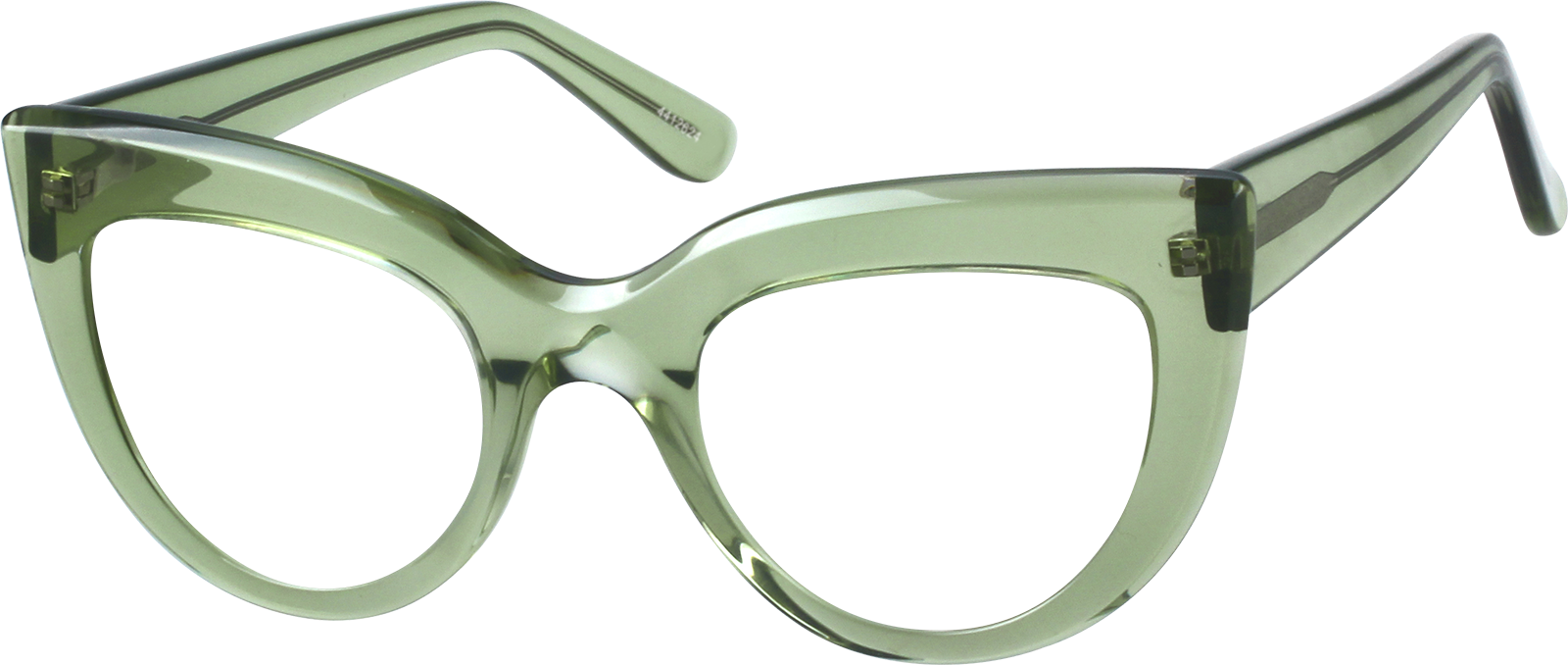 Clear Cat-Eye Glasses #4412623 | Zenni Optical