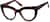 Angle view of Cat-Eye Glasses 4412625 in Tortoiseshell thumbnail