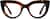Front view of Cat-Eye Glasses 4412625 in Tortoiseshell thumbnail