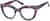 Angle view of Cat-Eye Glasses 4412639 in Floral thumbnail