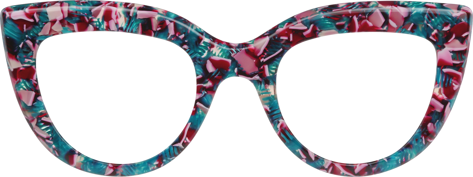 Clear Cat-Eye Glasses #4412623 | Zenni Optical