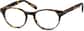 Angle view of Round Glasses 4412725 in Tortoiseshell thumbnail
