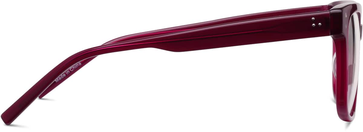 Side view of Sausalito Eyeglasses 4413018 in Red