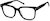 Angle view of Sausalito Eyeglasses 4413021 in Black thumbnail