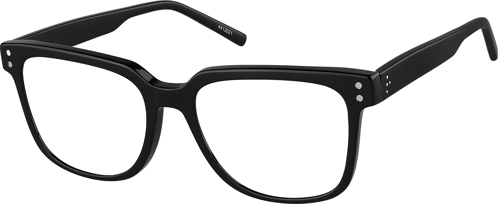 Angle view of Sausalito Eyeglasses 4413021 in Black