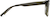 Side view of Sausalito Eyeglasses 4413024 in Green thumbnail