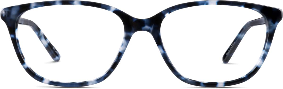 Blue Rectangle Glasses #4413116 | Zenni Optical