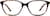 Front view of Rectangle Glasses 4413125 in Tortoiseshell thumbnail