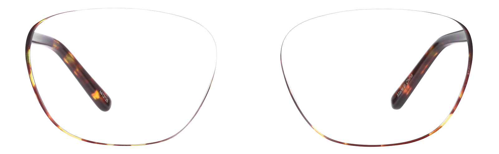 アイケア goo Tortoiseshell Rectangle Glasses #4413125 | Zenni Optical