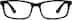 Rectangle Glasses 4413621 in Black