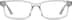 Rectangle Glasses 4413623 in Translucent