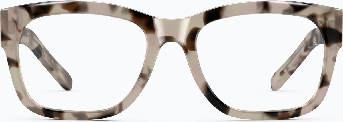 Front view of Alamere Glasses 4413825 in Ivory Tortoiseshell thumbnail