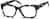 Angle view of Alamere Glasses 4413831 in Black/Translucent thumbnail