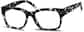 Angle view of Alamere Glasses 4413831 in Black/Translucent thumbnail