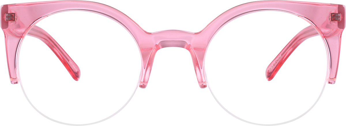 Pink Browline Glasses 4414419 Zenni Optical