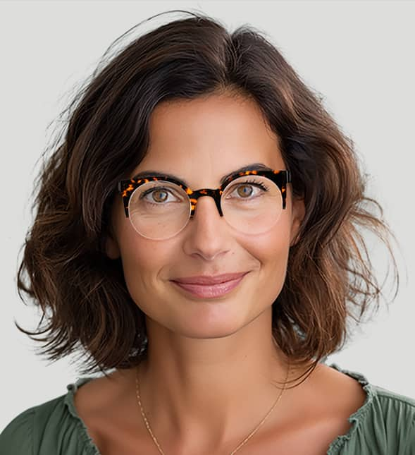 Image of Browline Glasses