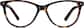 Front view of Cat-Eye Glasses 4415125 in Tortoiseshell thumbnail