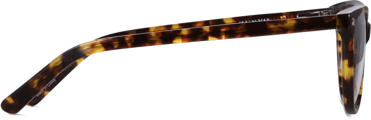 Side view of Oval Glasses 4415125 in Tortoiseshell