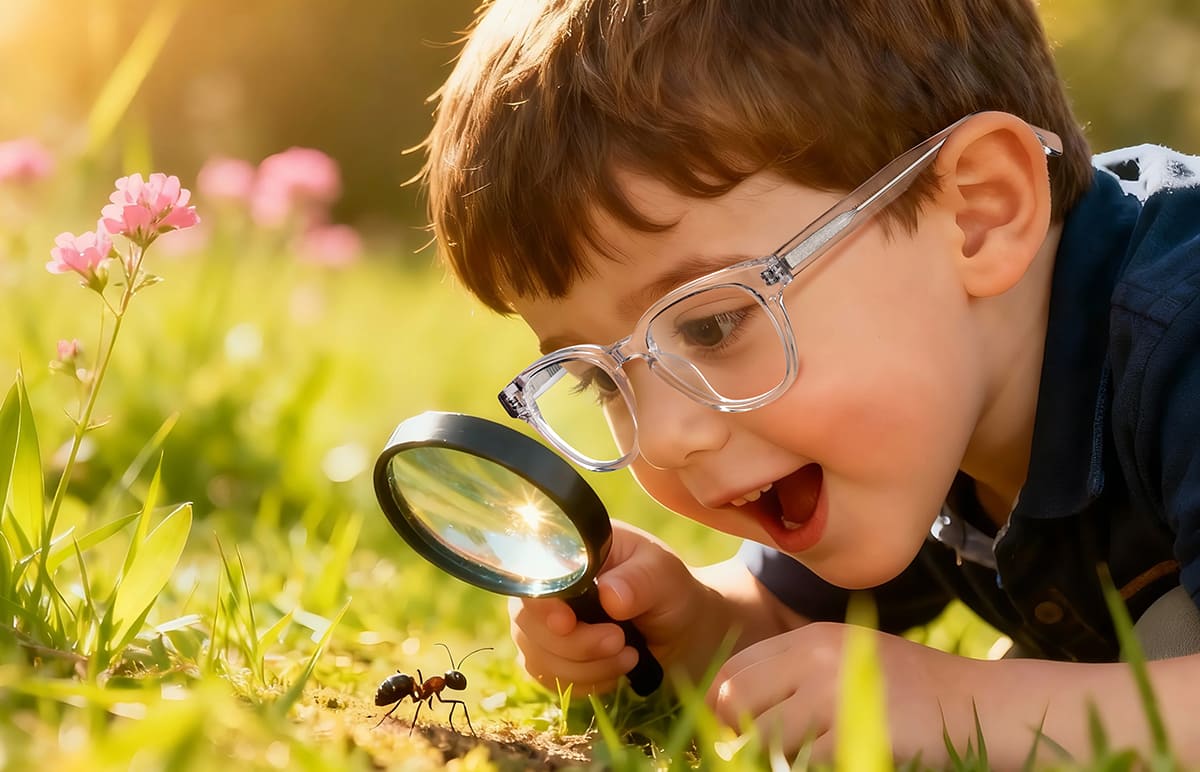 Image of Kids' Round Glasses