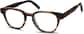 Angle view of Kids' Round Glasses 4415325 in Tortoiseshell thumbnail