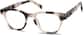 Angle view of Kids' Round Glasses 4415335 in Pattern thumbnail