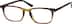 Rectangle Glasses 4415515 in Tortoiseshell