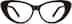 Cat-Eye Glasses 4416215 in Black