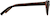 Side view of Cat-Eye Glasses 4416215 in Black thumbnail