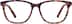 Square Glasses 4417225 in Berry Tortoiseshell