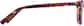 Side view of Square Glasses 4417225 in Berry Tortoiseshell thumbnail