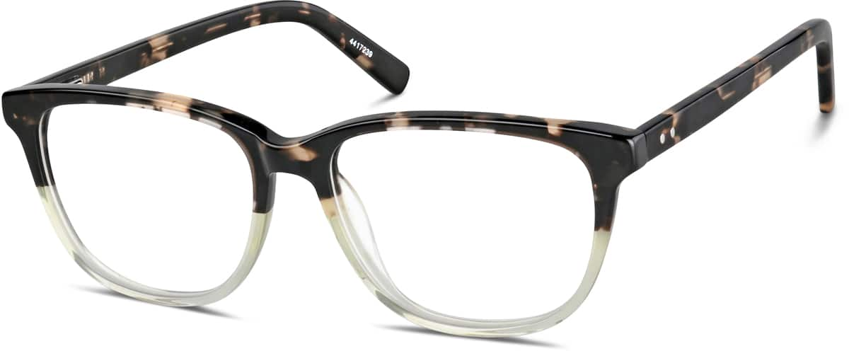 Angle view of Square Glasses 4417239 in Tortoiseshell