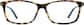 Front view of Rectangle Glasses 4417325 in Tortoiseshell thumbnail