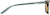 Side view of Rectangle Glasses 4417325 in Tortoiseshell thumbnail