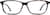 Front view of Rectangle Glasses 4417339 in Pattern thumbnail